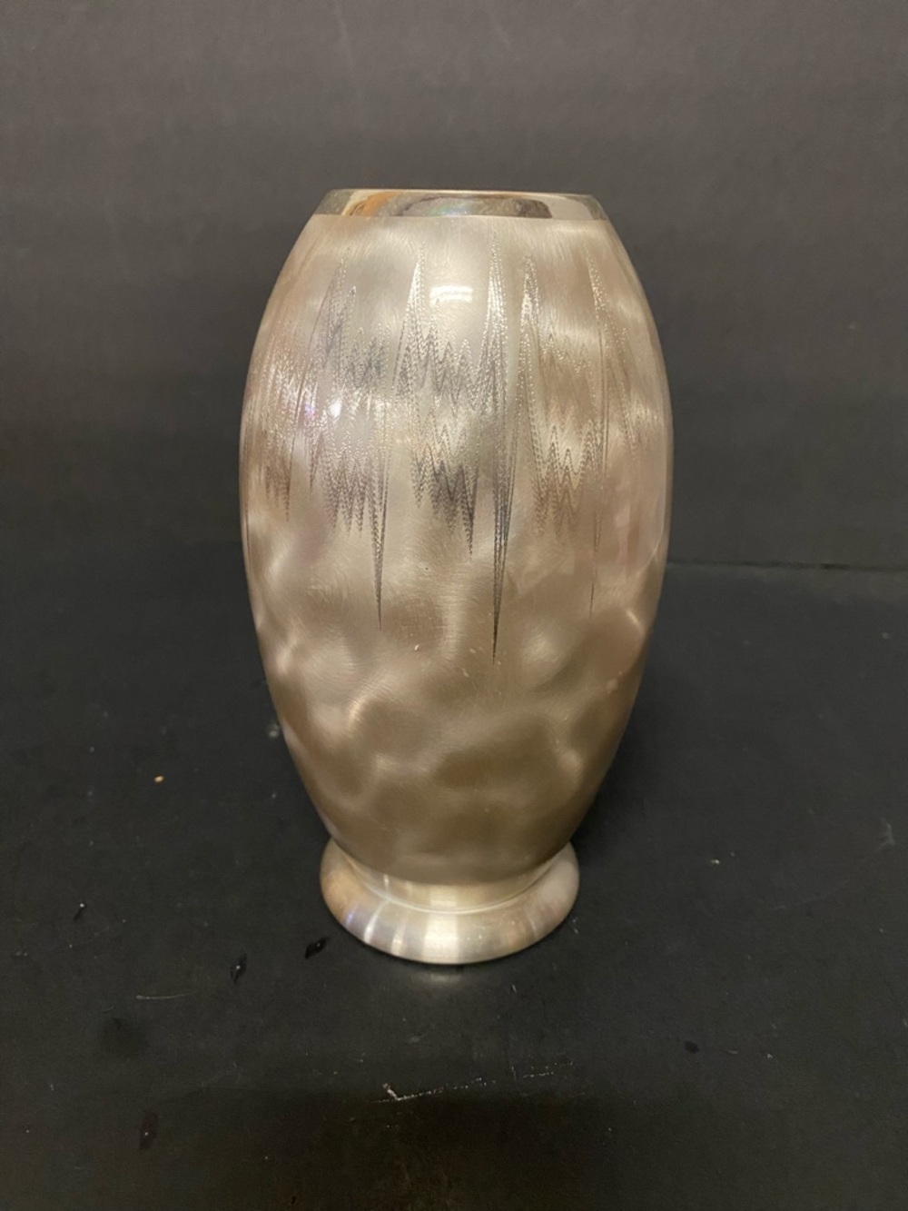 Vintage WMF -Ikora Art Deco chrome Atomic Vase - Home Accents